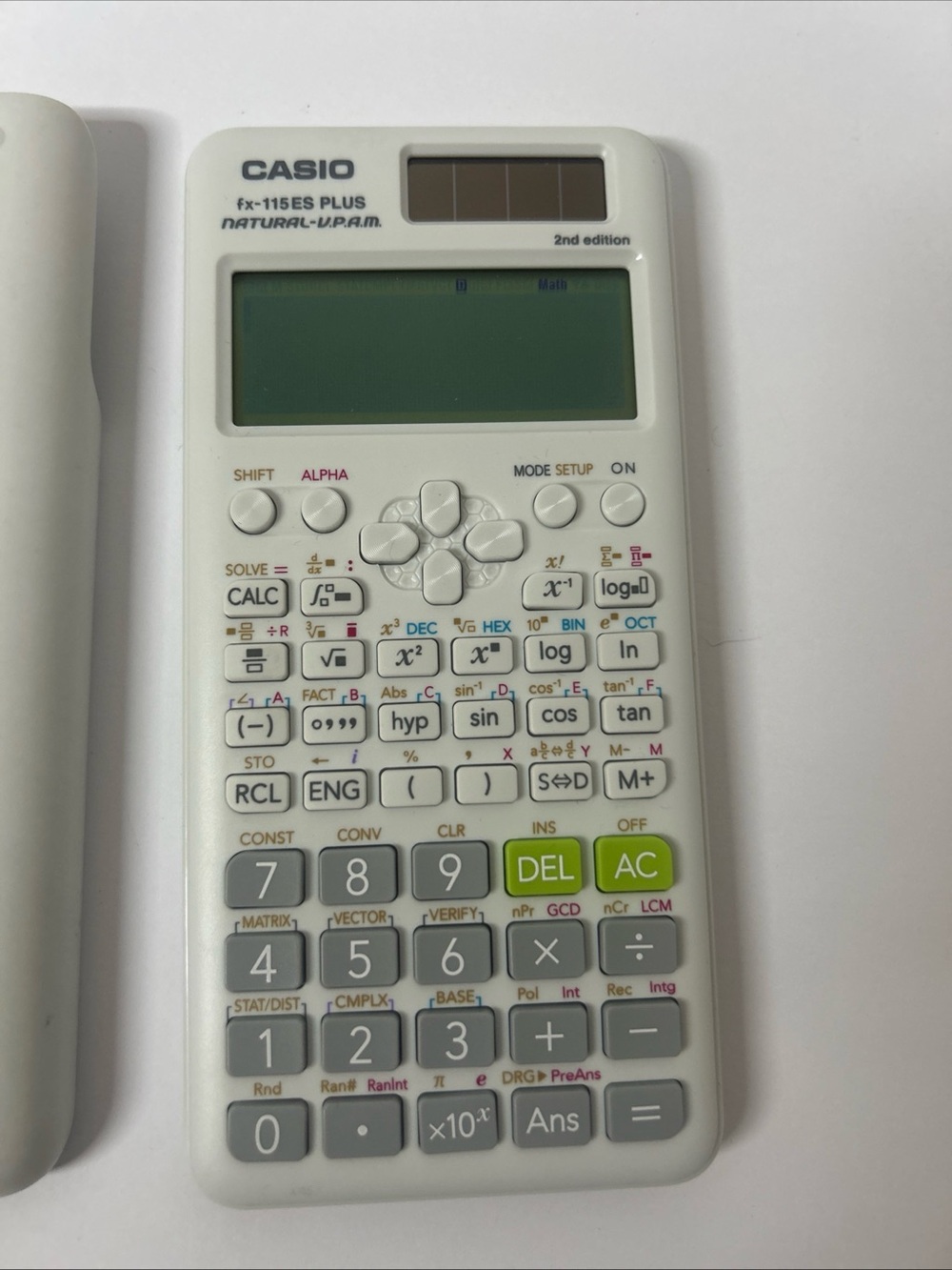 Casio fx-115es Plus Natural VPAM Natural Textbook Display Scientific Calculator - Picture 8 of 8